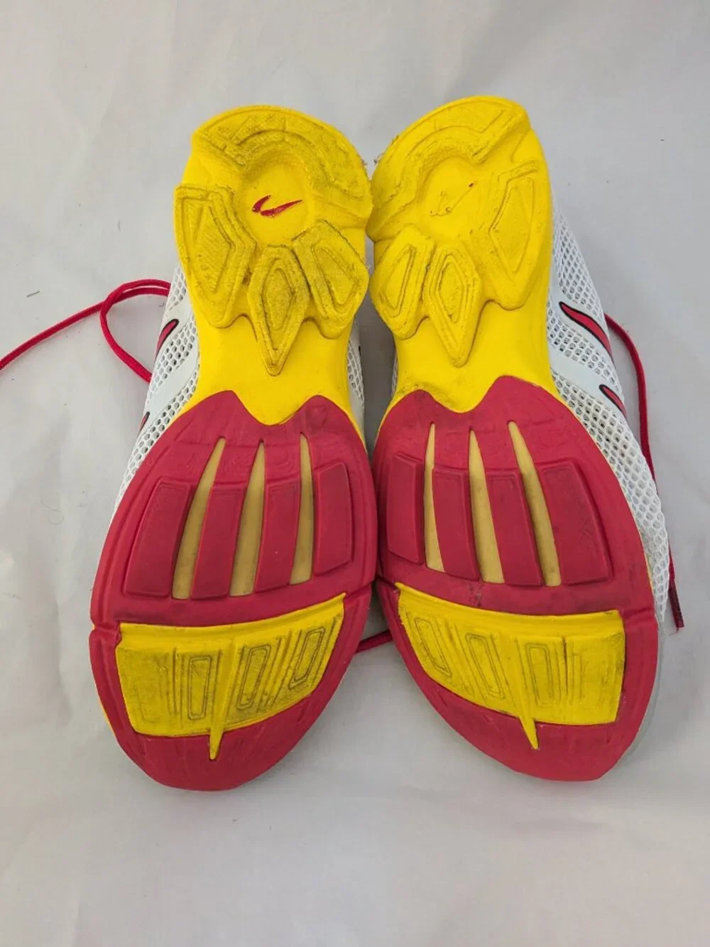Newton Ironman Men's Running Shoes White red Yellow US 9.5